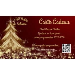 CARTE CADEAU DE NOËL 1 PLACE