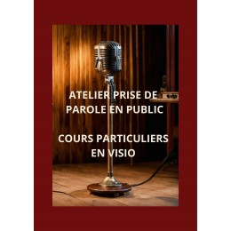 PRISE DE PAROLE COURS PARTICULIERS EN VISIO