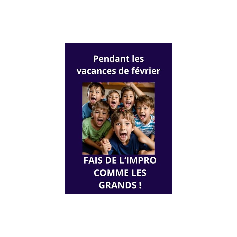 STAGES VACANCES DE FEVRIER