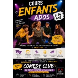 COURS DE THÉÂTRE ADOS