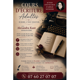 Atelier d'écriture Adultes